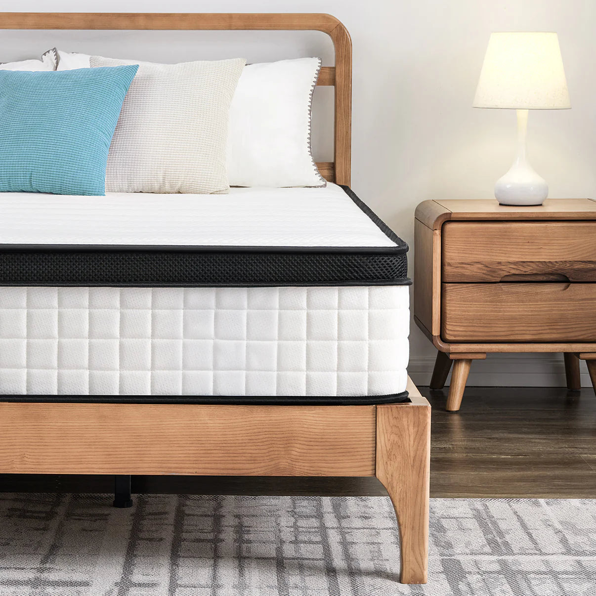 Coolvie 30 cm Luxus Hybrid Matratze – 7-Zonen Taschenfederkern & OEKO-TEX®