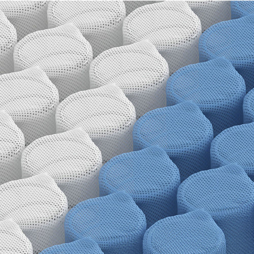 "Coolvie Matratze mit Federkern und Schaum aus „tonnenförmige“ Taschenfederkern-System"