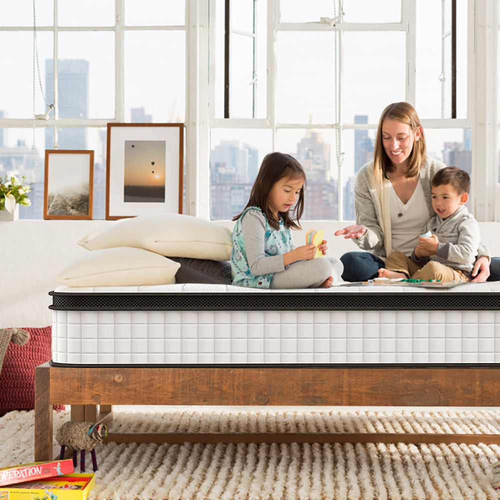 Coolvie 30 cm Luxus Hybrid Matratze – 7-Zonen Taschenfederkern & OEKO-TEX®