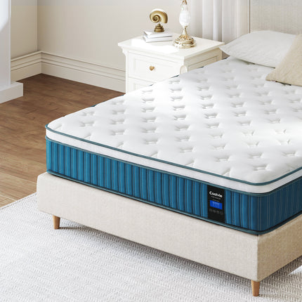 "Coolvie Matratze hohe Formbeständigkeit, OEKO-TEX und CertiPUR-US Zertifizierung"
