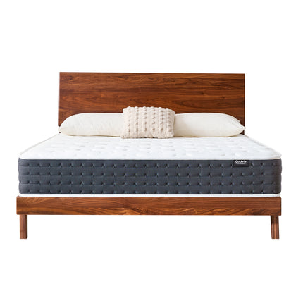 "Coolvie Taschenfederkern-Matratze,Doppelte Kantenverstärkung Matratze – stabile Ränder"