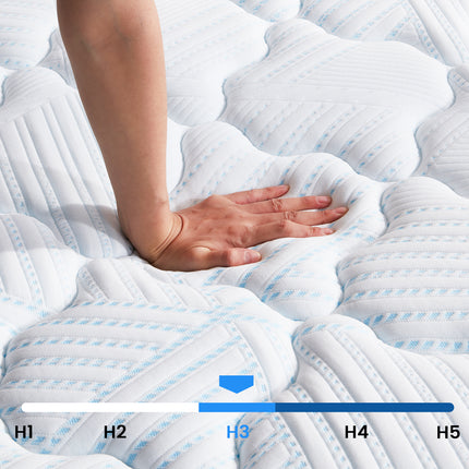 "Materialien: Medium-Weich-OEKO-TEX-zertifiziert-hautfreundlich und allergenarm-Schlafkomfort Matratze"